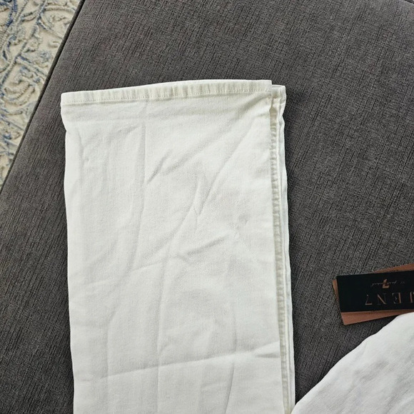 Jen7 by 7 For All Mankind Women's White High-Rise Slim-Fit Bootcut Jeans Size 16 - Picture 4 of 15